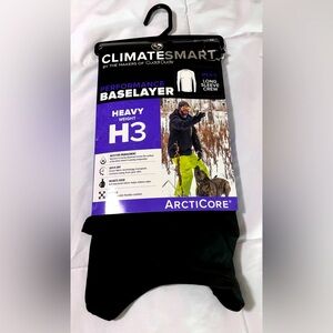 Climatesmart Mens Heavy Weight Black Arcticore Cuddl Duds